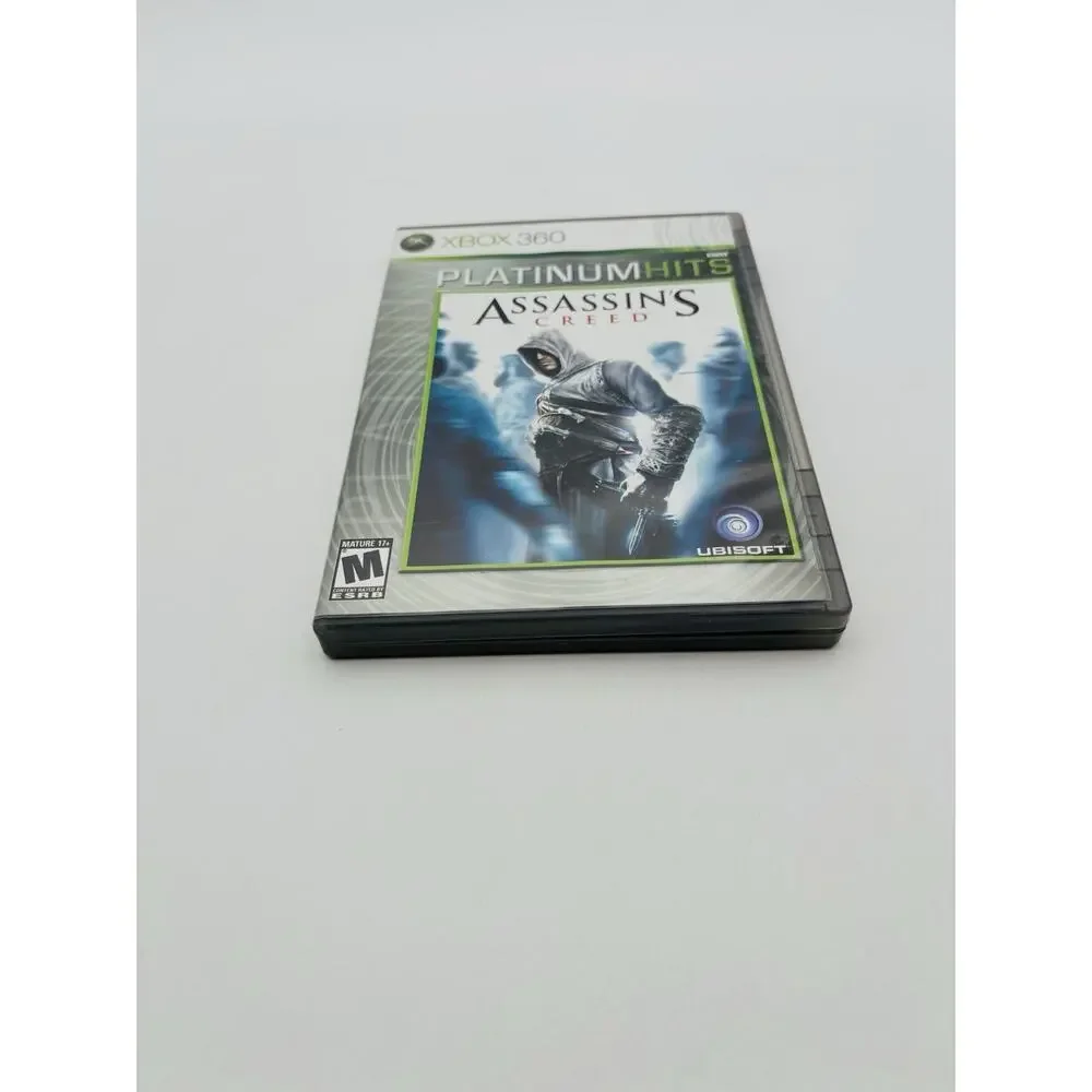 Assassins Creed Platinum Hits Microsoft Xbox 360 CIB Complete Tested Works VG